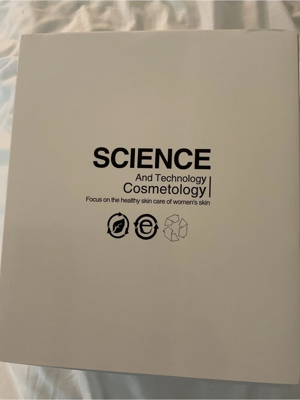 LED Light Facial Beauty Mask - White